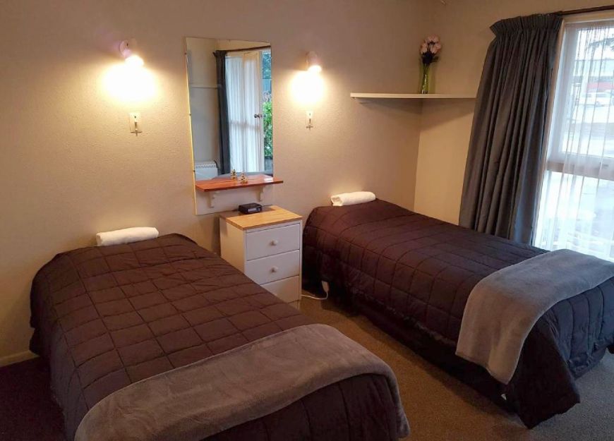 Beds in Hastings motel